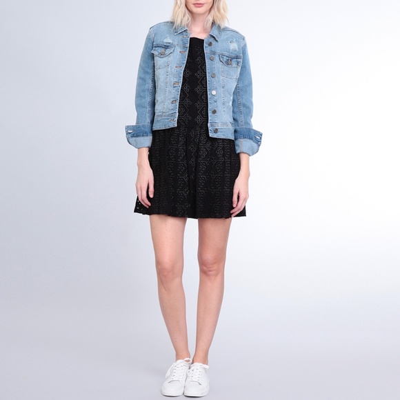 Cut Off Cropped Straight Jean (JBD) main image 1